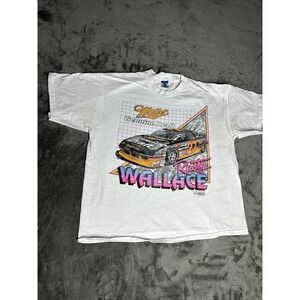 Rusty Wallace MGD Sports Image T-Shirt Single‎ Stitch 1990